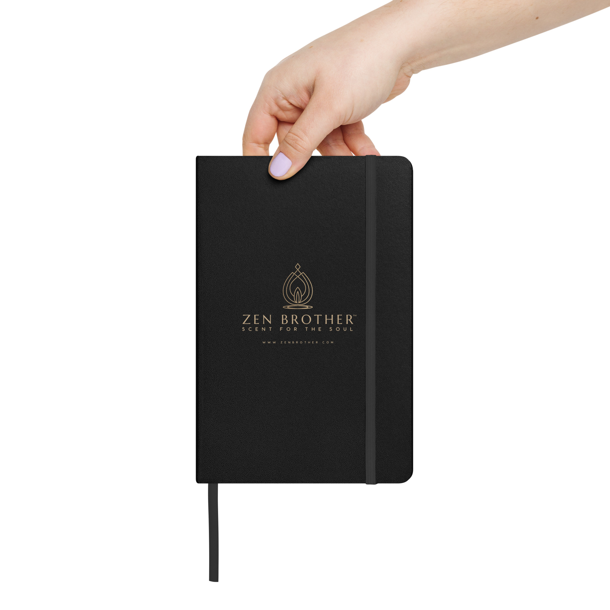Zen Brother Full Logo Hardcover Bound Journal/Notebook - Image 4